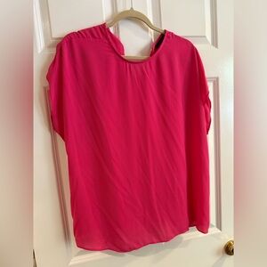 Halogen Vibrant Pink Blouse